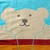 Rainbow Bear Large Bath Towel Days 3 Towel Blanket Imabari Towel (Pink)