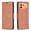 Wallet Case for Infinix - Leather/PU, Brown, Shockproof