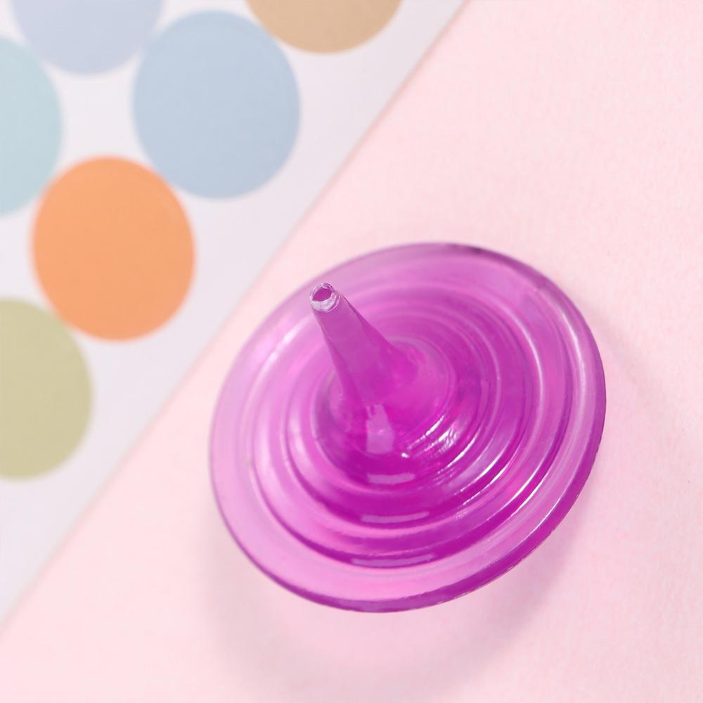 Colorful Rotating Gyroscope Interactive Spinning Top Mini Acrylic Gyro Gifts
