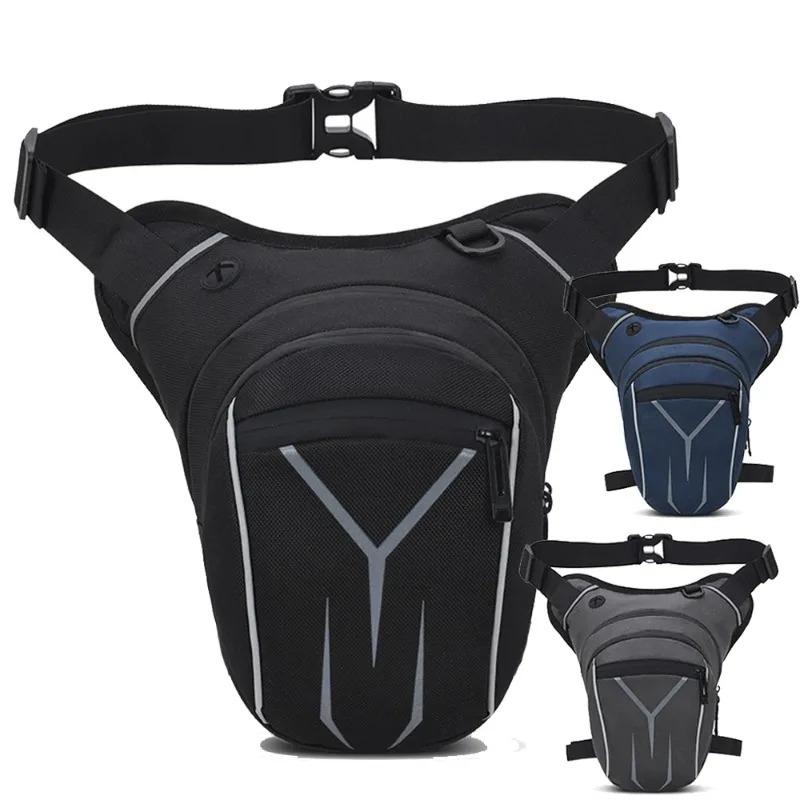 Waterproof Drop Leg Bag Thigh Hip Bum Belt Leg Waist Bags Travel Tour Riding Motorcycle Fanny Pack Universality Travel Bag