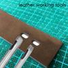 Gut-5-teiliges Hohllochstanzer-Set Ovale Form Leder Hohllochstanze Schneider Für Lederbearbeitung (4X6mm,4X7mm,4X8mm,4X10mm,4X12mm