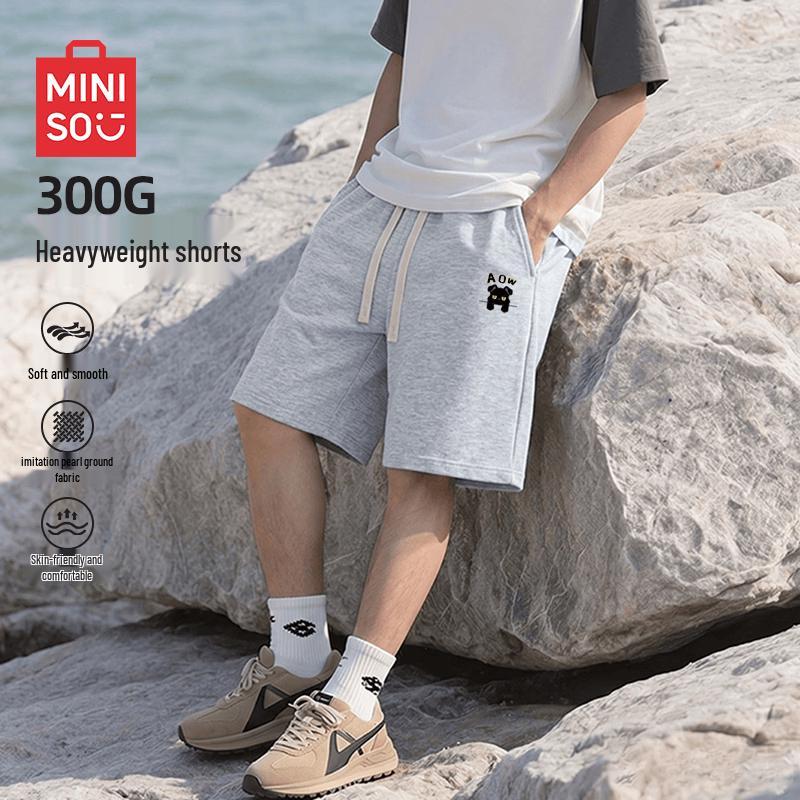 MINISO Men s Lightweight Drawstring Shorts 3XL