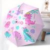 1pc Dinosaur Stickers for Umbrella with Plastic Handle,Suitable for All Seasons Home Travel Outdoor UmbrellaB1817