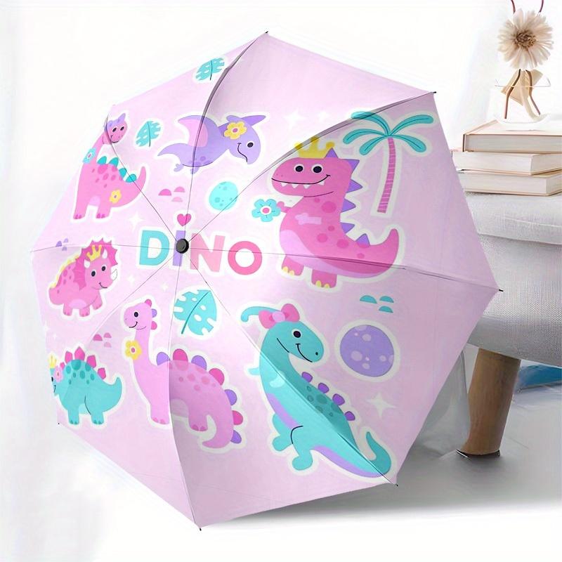 1pc Dinosaur Stickers for Umbrella with Plastic Handle,Suitable for All Seasons Home Travel Outdoor UmbrellaB1817
