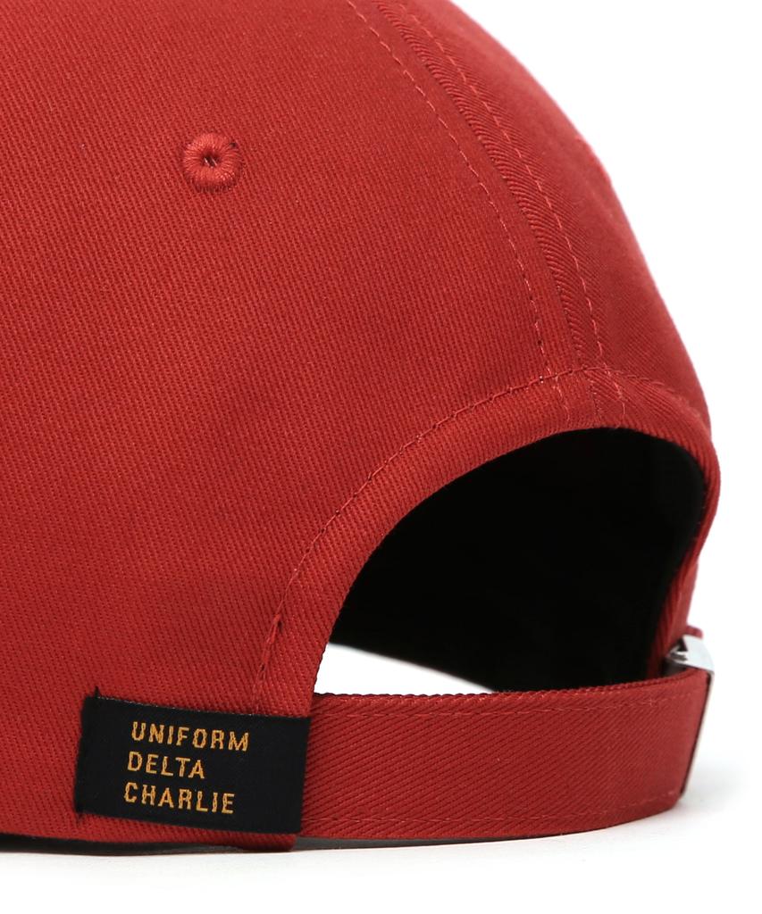 Eondeokeonteulol Cotton Logo Ball Cap Box Label / Hard Top B B / Red