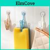 Plastic Suction Cup Storage Clips With Hooks For Kitchen Organizing And Home Use