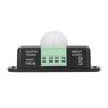 PIR Sensor LED Infrarot Erfassung Zeitschalter DC 12‑24V für Schrank Badezimmer Korridor