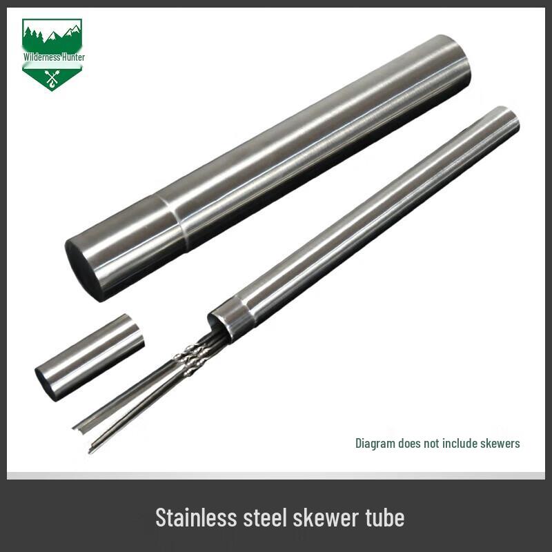 WILD HUNTER Stainless Steel BBQ Skewer Holder
