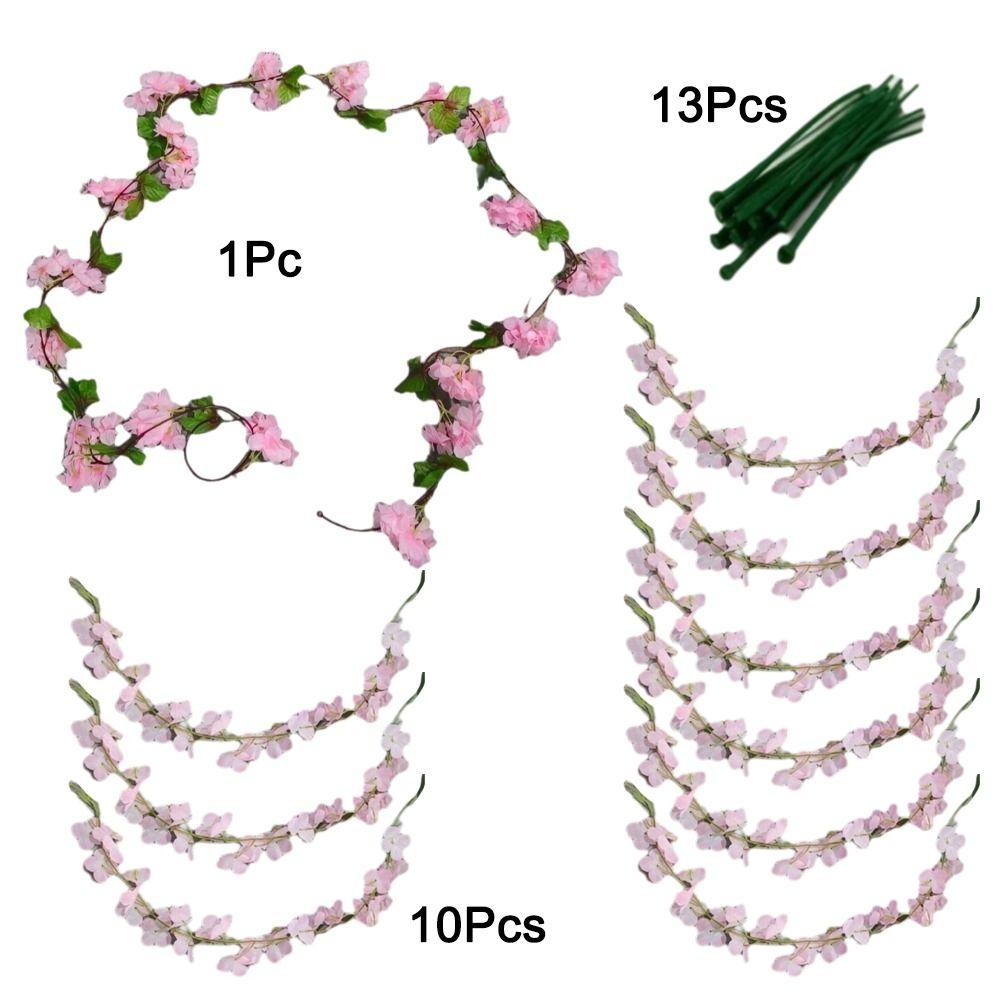 Hanging Garland Simulated Wisteria Flower Floral Plants Fake Flower Strings  Proposal