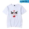 Anime Peripheral Naruto Childrens Tshirt Pure Cotton Cartoon Print Parentchild Outfit Trendy Brand Casual Short Sleeved Shirt