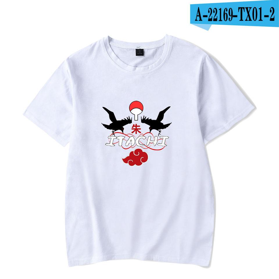 Anime Peripheral Naruto Childrens Tshirt Pure Cotton Cartoon Print Parentchild Outfit Trendy Brand Casual Short Sleeved Shirt