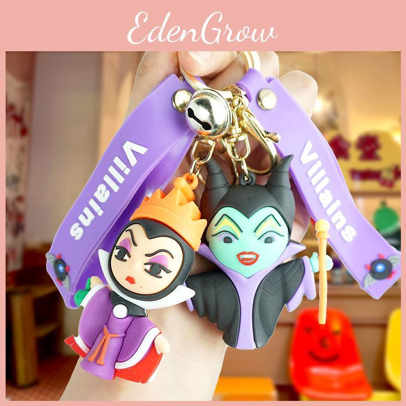 Cute Cartoon Villain Witch Keychain Unique Pvc Bag Charm For Men And Women