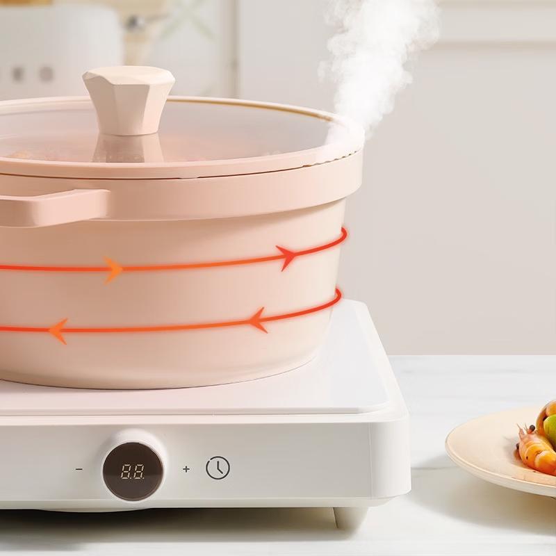Ceramic Stew Pot with Silicone Lid