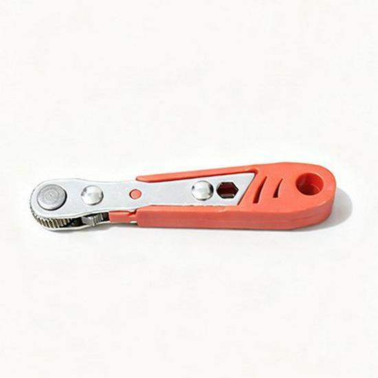 

36-Tooth L-Shaped Ratchet Screwdriver with Bidirectional Rotation, Extension Rod, Quick-Change for Tight Spaces