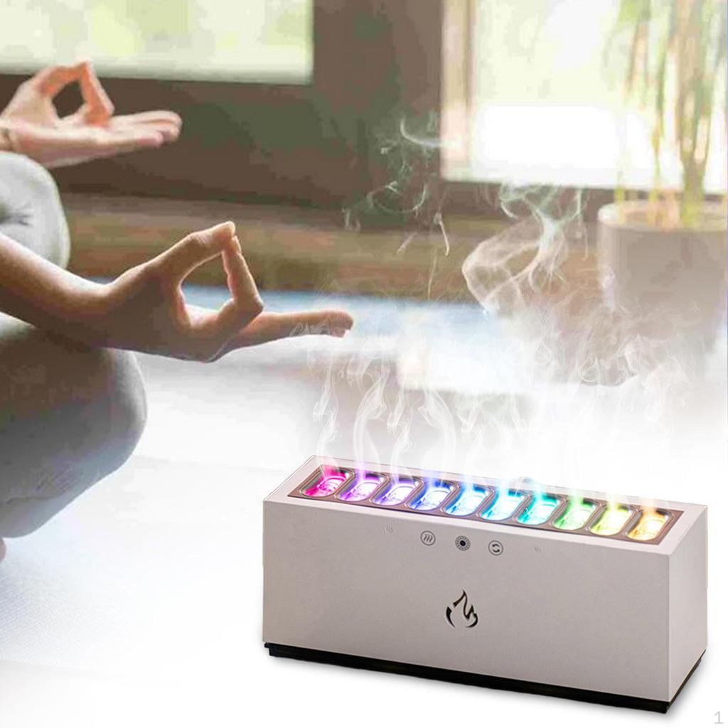 Stolní zvlhčovač vzduchu RGB Dynamic 900 ml Pickup s barevným nočním světlem pro obývací pokoj