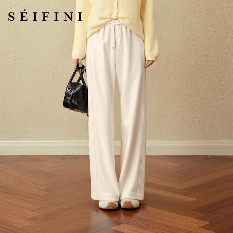 

SEIFINI Women s Casual Knitted Slim Long Pants M