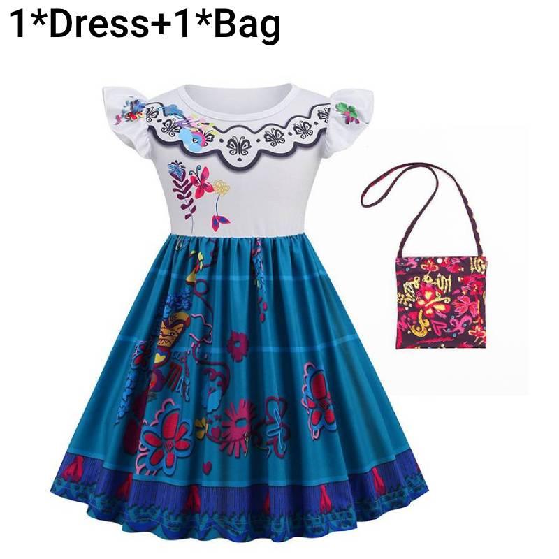 Mirabel Disney Princess Costume For Girls 100-150cm/39.37-59.05in