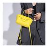 IELGY Niche Design Handbag, Simple Texture Lychee Pattern Versatile Messenger Bag