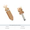 For Flashforge Ad5X Nozzle Upgrade Detachable 0.25 0.4 0.6 0.8Mm For Flashforge Ad5X Hotend Extruder Quick Release Heater Block