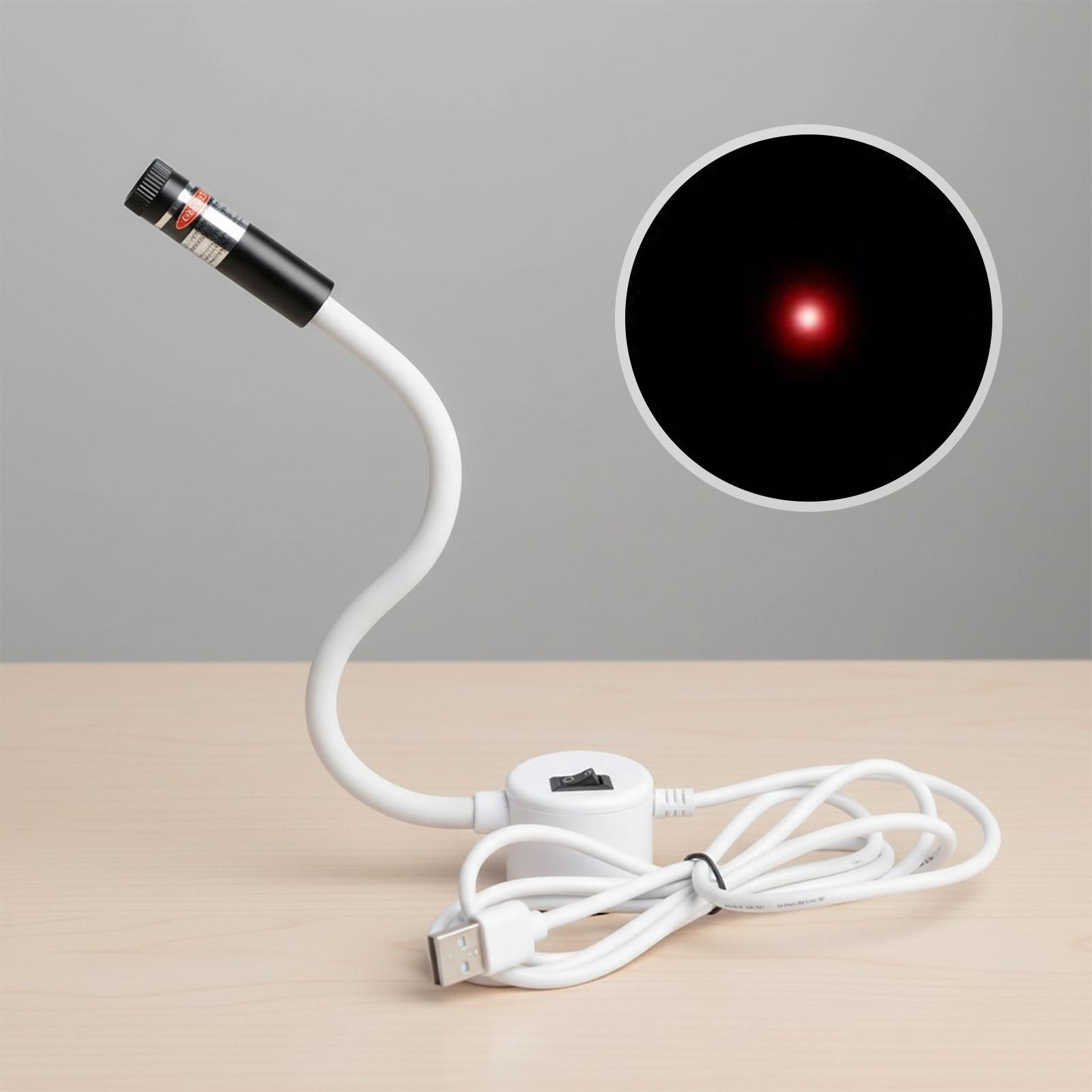 

USB Sewing Machine Quilting Light with Adjustable Dot/Straight Line/Crosshair Red Laser Positioning Light for Precise Stitching