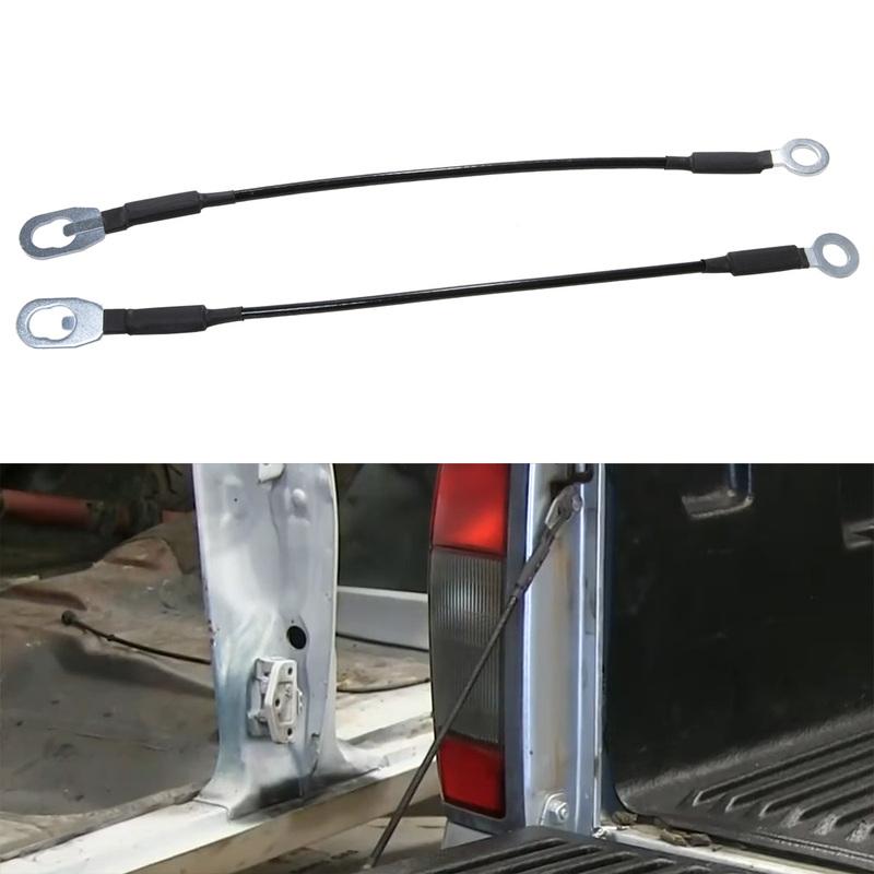 2 Pcs Rear Tailgate Cables Lift Gate Support Straps For Nissan Frontier 1998 1999 2000 2001 2002 2003 2004 90460-8B400, 38541
