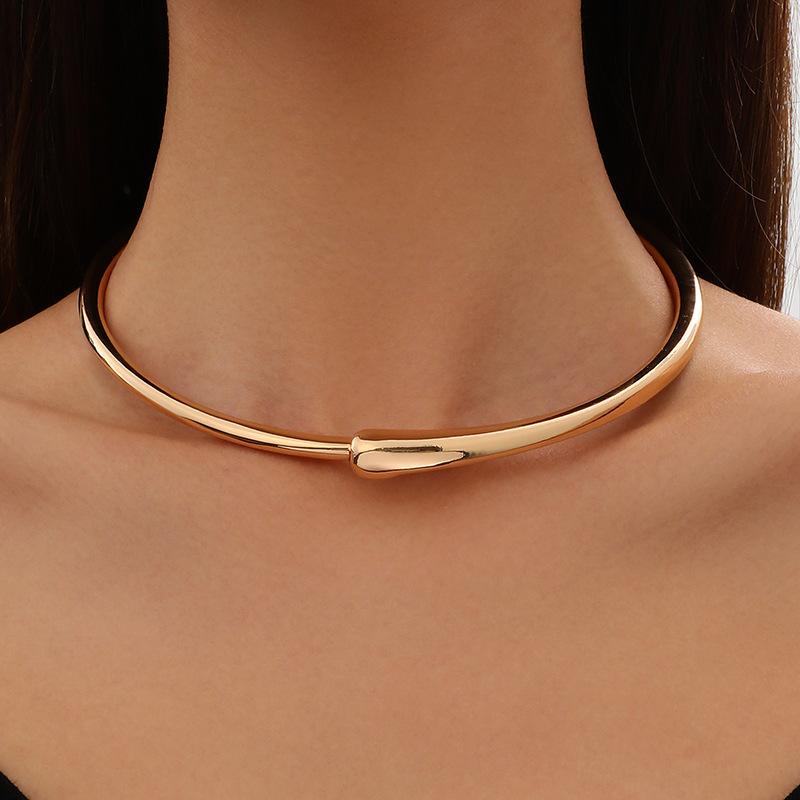 Minimalistisches Armband mit Wellenmuster Gold Silber Modeschmuck für Frauen Geometrisches Design Perfekt für Paare