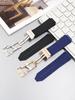 26*19mm Silikon-Gummi-Uhrenarmband für Hublot BIG BANG Schwarz Blau Herren-Uhrenarmband Werkzeug Wasserdicht und Schweißfest Armband