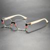 New colorful frame, large frame shows face, thin anti-blue light flat glasses, European and American fashion high-end sense plain glasses frame