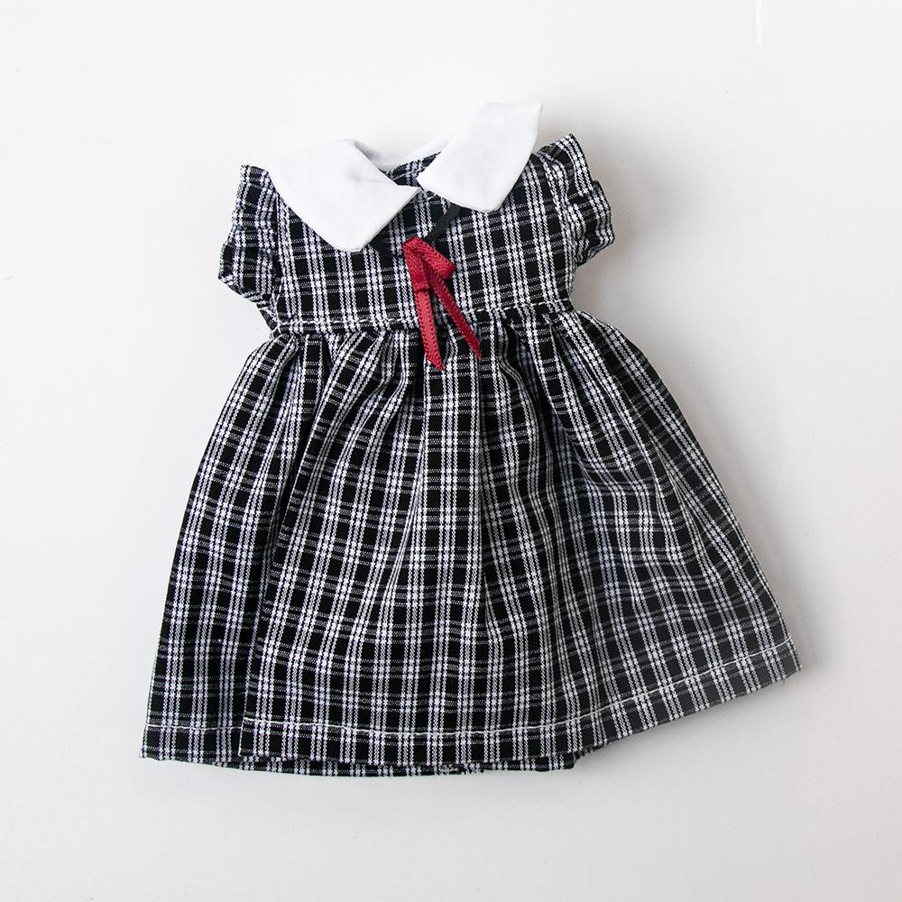 Blyth Puppenkleidung BJD Kleid Schuluniform Kariertes Kleid Kawaii JK Stil Outfit für OB24 YMY Licca Azone Modepuppen Zubehör