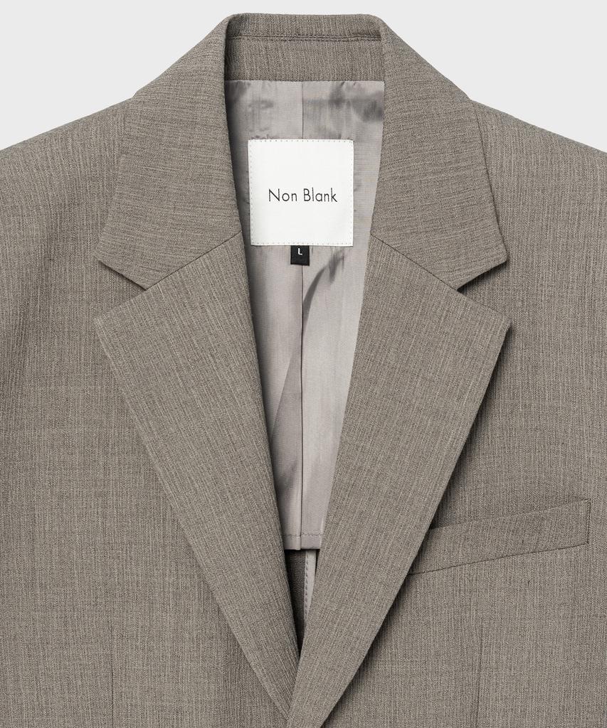 Nonblank [Summer] Drizzly Loose Fit Jacket_Taupe
