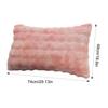 Plush Pillow Cover Solid Color Design Cozy Pillow Case Autumn Winter Warm Comfortable Bedroom Pillowcase