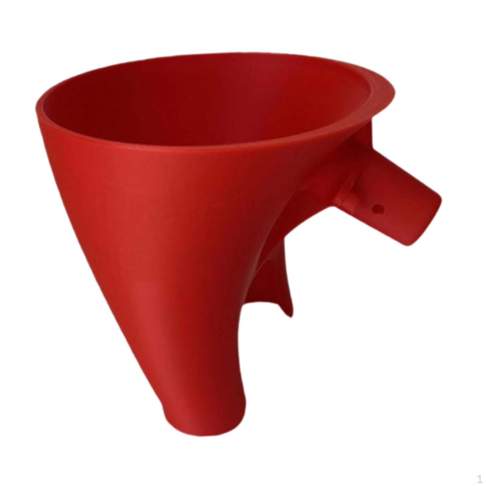 

Мучная воронка Детали Кухонные аксессуары Универсальная Легко моется Легкая Подарок для замены Порошок красный