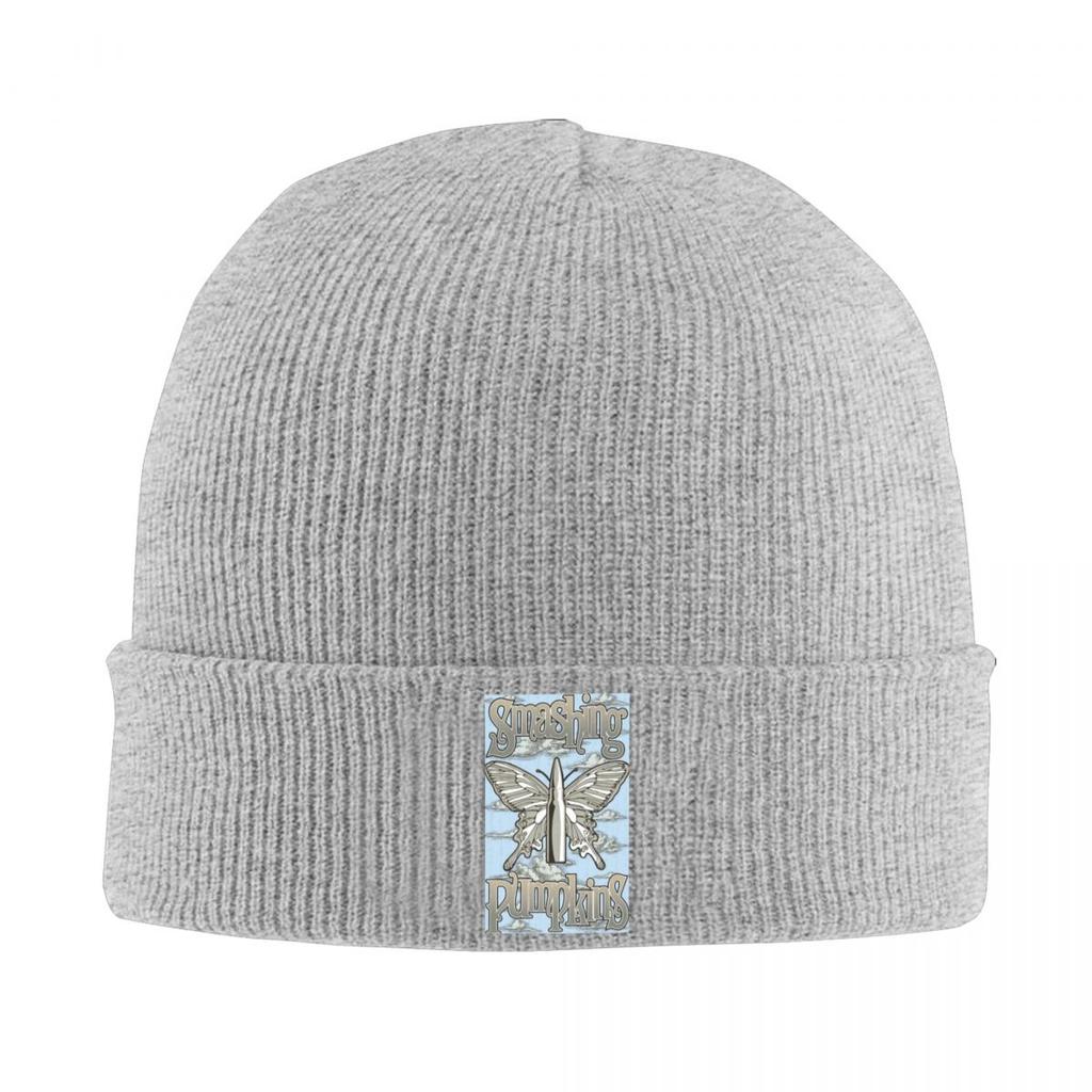Smashing Pumpkins Warm Knitted Cap Winter Knit Bonnet Hat Skullies Beanies Hip Hop Caps for Unisex