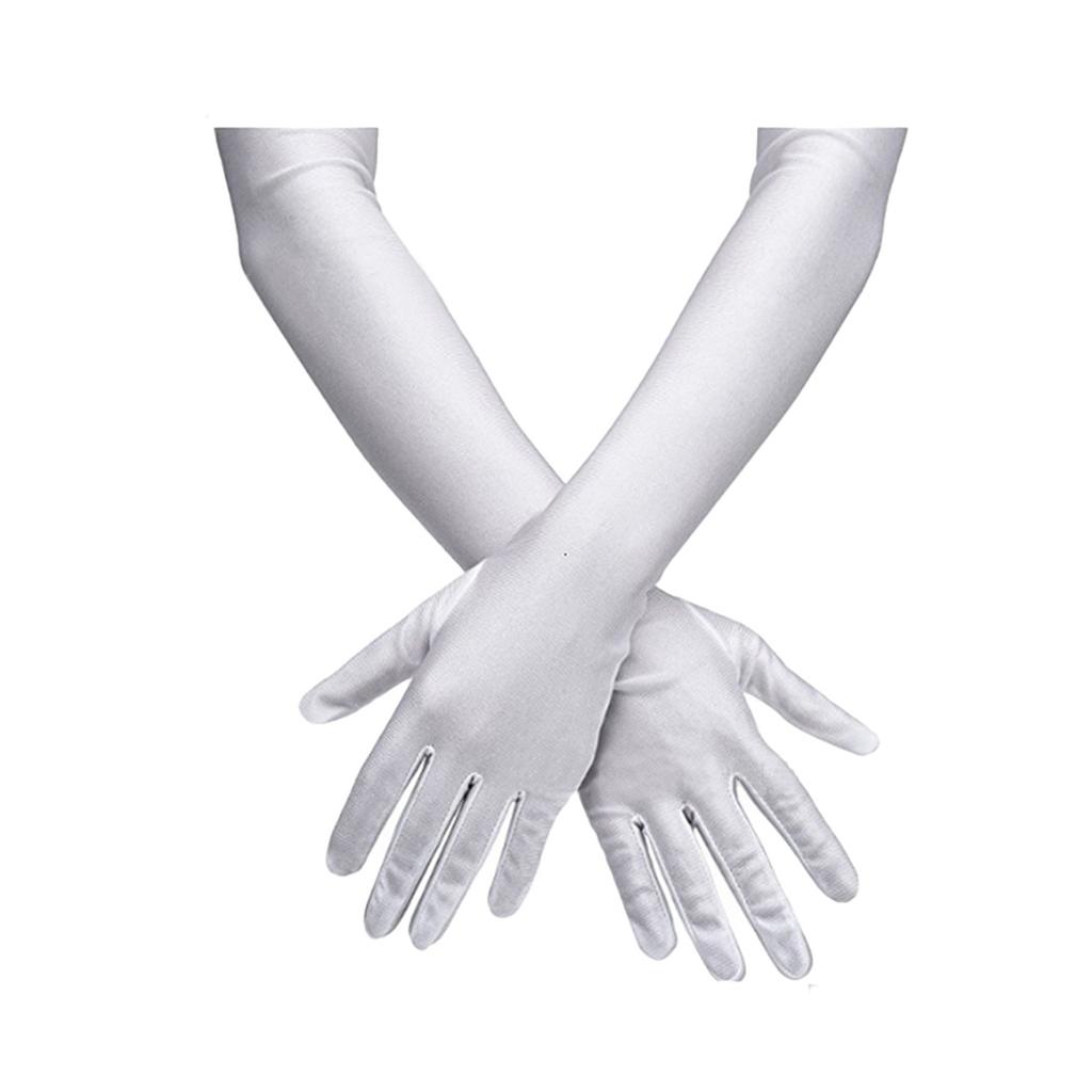 PESENAR Halloween Women Bunny Costume Set Include Rabbit Ear Headband Bow Tie Cuffs Tail Long Gloves Rabbit Costume Accessory