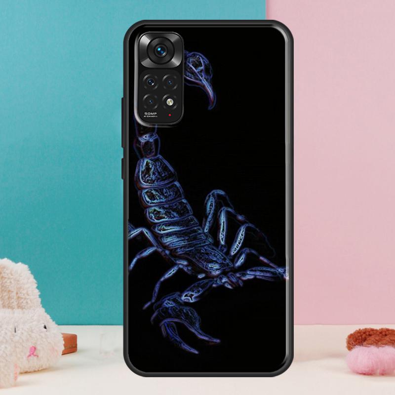 Scorpion Case For Xiaomi Redmi Note 13 12 Pro 14 11 9 10 9S 10S 11S 12S Redmi 14C 13C 10C 12C Cover