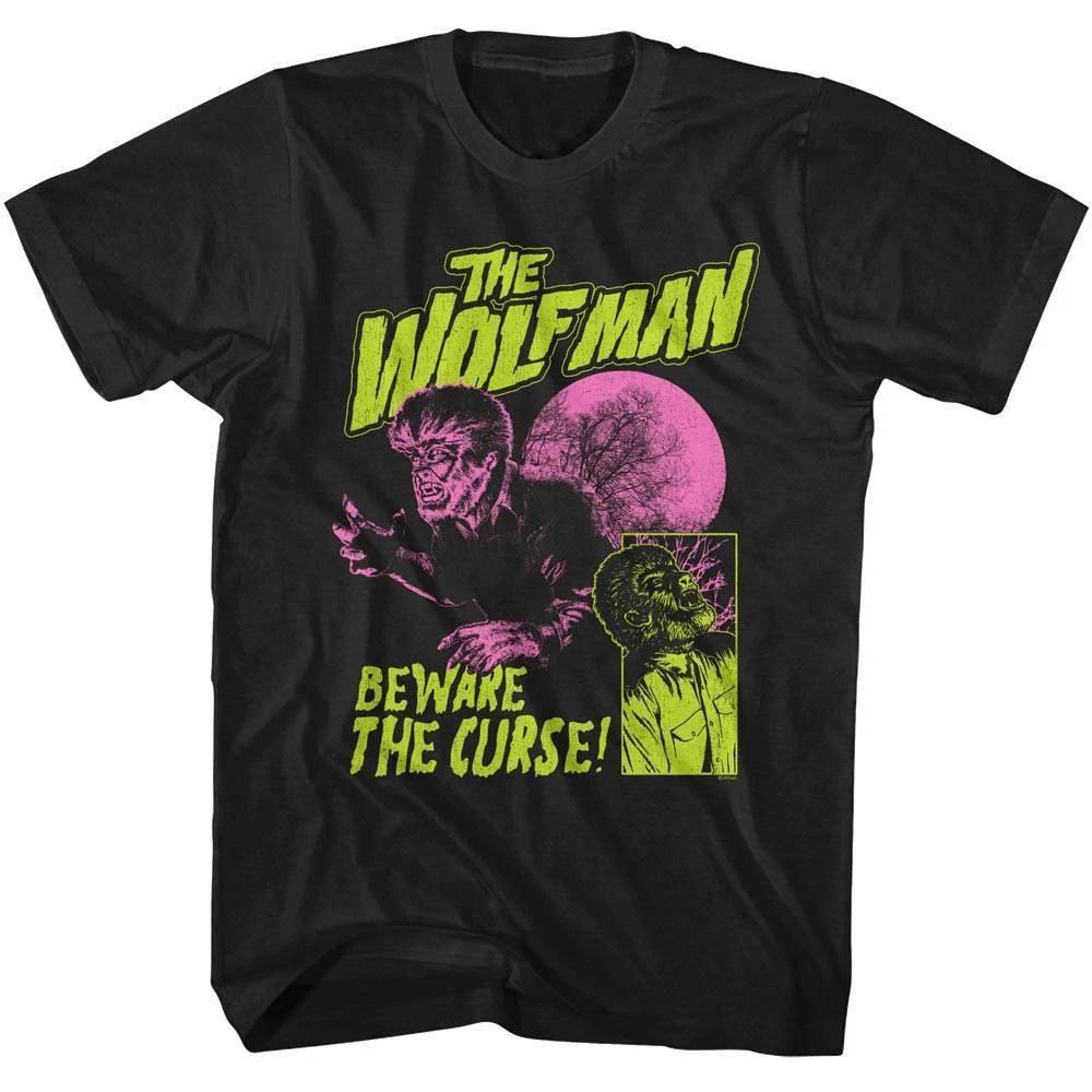 Beware The Wolfman Curse Men s T Shirt M