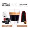 Reusable Capsule Conversion Adapter Coffee Powder Capsules Convert Tray Cafe Maker Holder for Nespresso Piccolo XS /Genio S