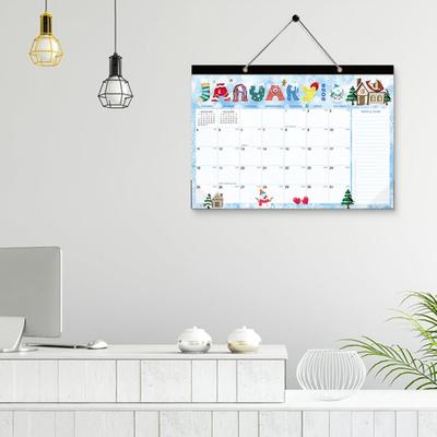 Yousheng 2026-2027 Wall Calendar Jan.2025 - Jun.2026 18 Monthly Planner 12" X 17" Wall Hanging Calendar with Hanging Hook And Julian Dates Organizing