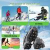 Outdoor Snow Mountain Crampons: Anti-Slip Stainless Steel, Wear-Resistant, 8/12/18/19-Tooth Options