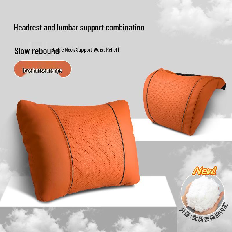 Toyota Headrest Pillow & Lumbar Support for Highlander Camry Avalon Levin RAV4 Wildlander