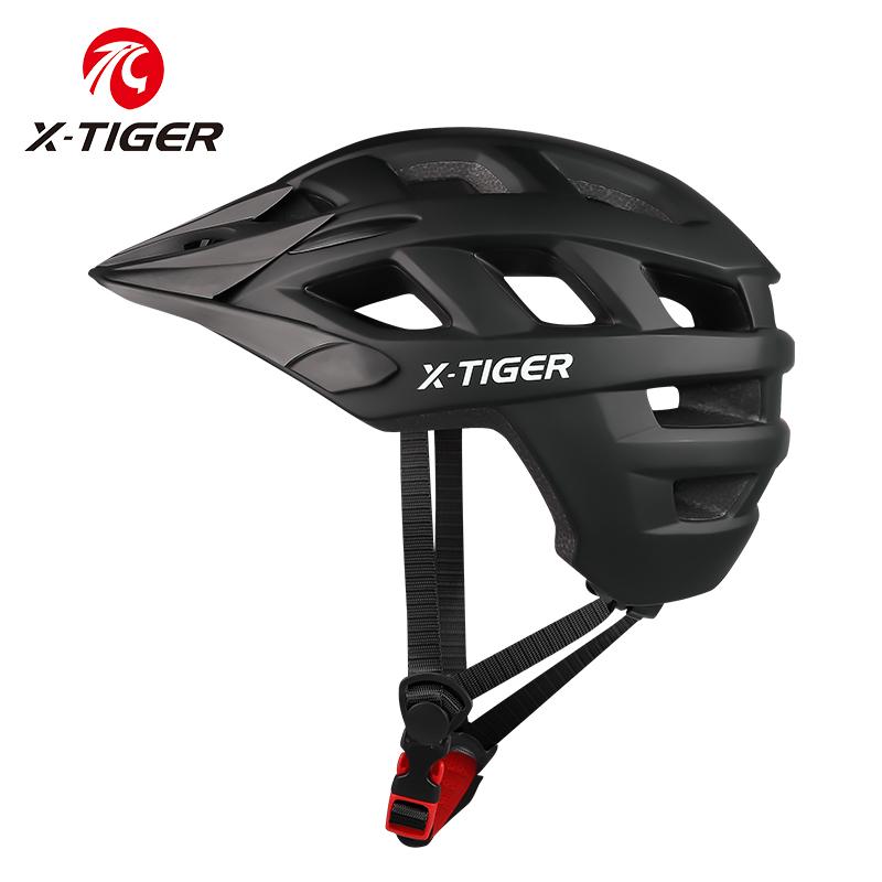 X-TIGER Magnetic Helmet Integrated Molding Cycling Helmet Adult Mountain Road Bicycle Helmet for Men Women Fit 58-62 CM