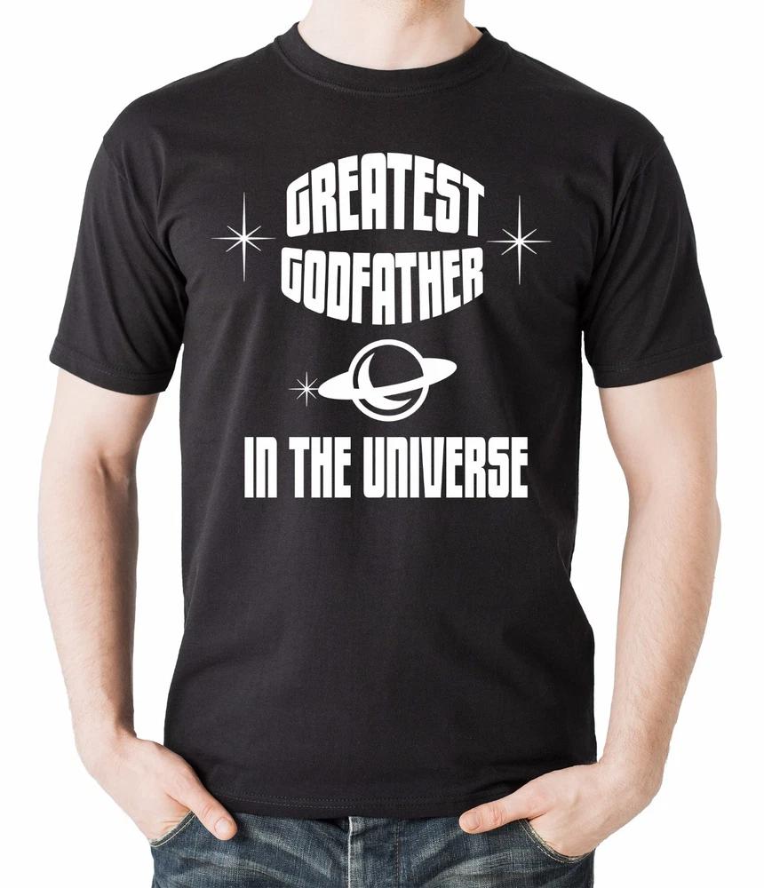 Gift For Godfather Greatest Godfather In The Universe TShirt Baptism Ceremony S