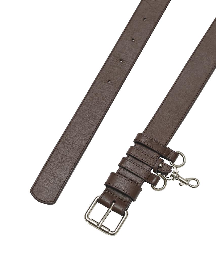Depeugameoncheu Two Ring Belt [Brown]