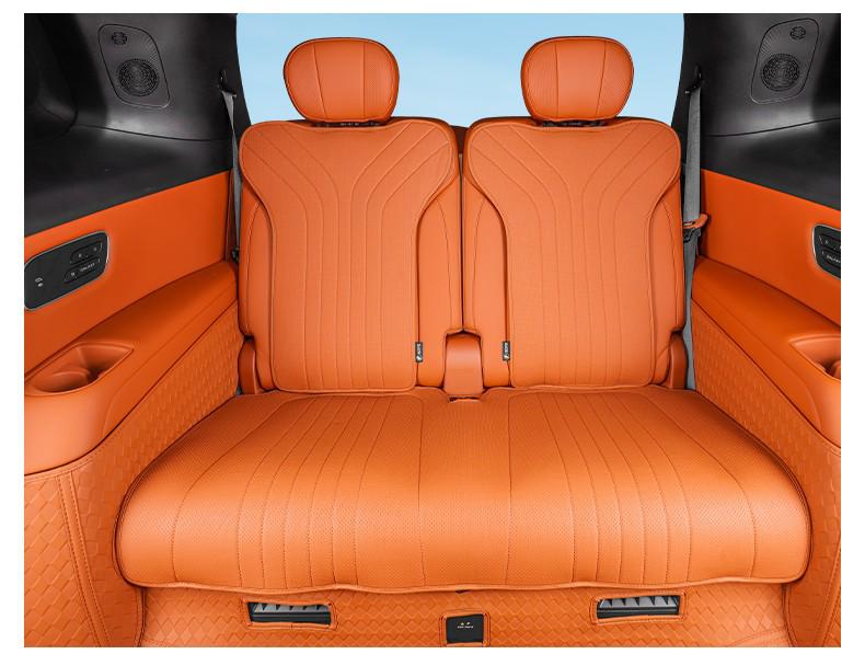 Galaxy M9 Perforated Breathable Semi-Enclosed Seat Cover for All Seasons