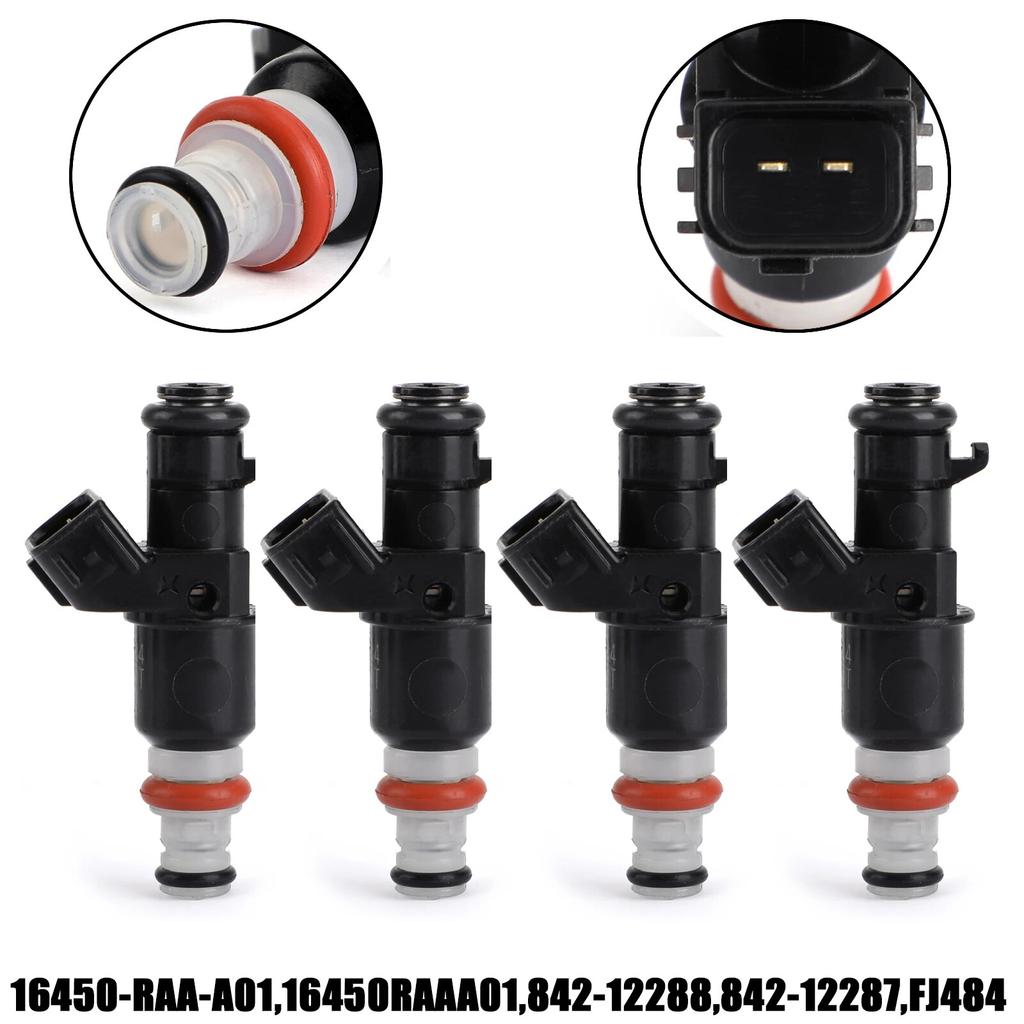 4PCS Fuel Injectors For Honda Accord 2.4L for ACURA RSX 2.0L 16450RAAA01 842-12287 842-12288 FJ484