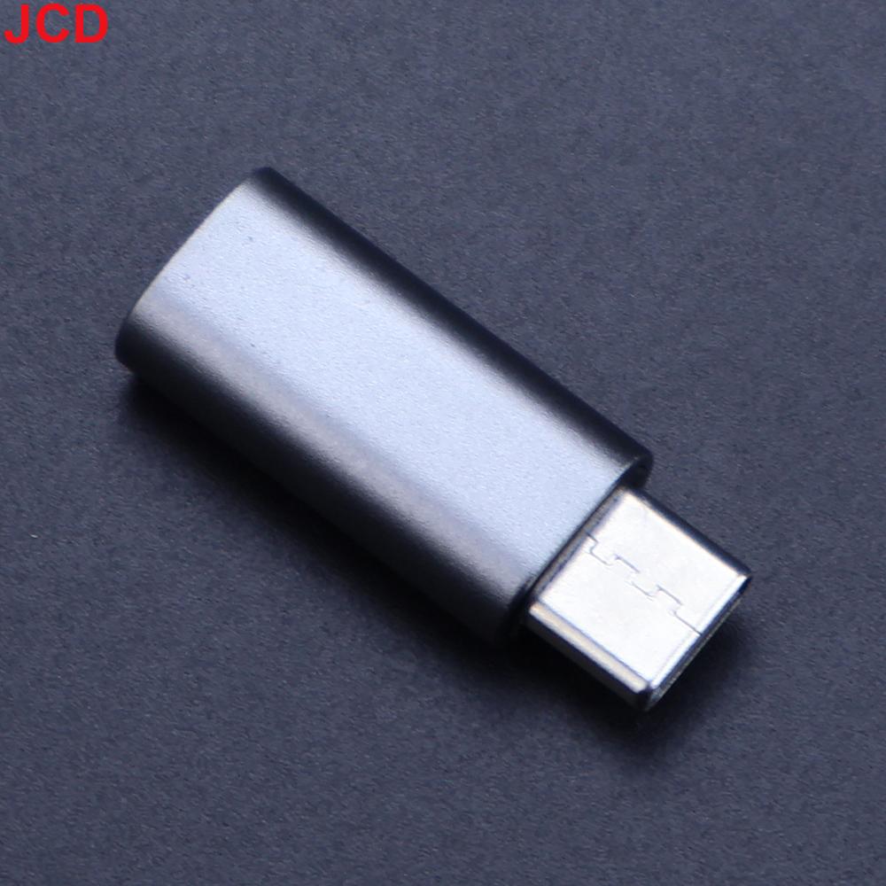 JCD 1pc Type-C Adapter Male Type C To Female 3.5mm Adapter for Macbook Xiaomi Huawei Honour 3.5mm Wired Earphone Adapter Support