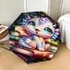 1pc Dragon Books Pattern Umbrella Design Automatic Opening and Closing Umbrella, High-quality Travel Umbrella,  C1128138