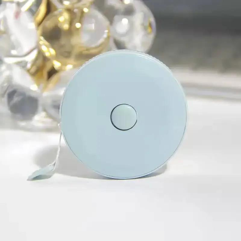 3PCS 2M Soft Tape Measure Clothing Measuring Body Tape Double Scale Automatic Shrinking