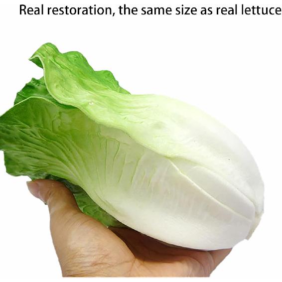 Artificial Vegetable Faux Lettuce Fake Fruit House Decor Kitchen Party Garlands