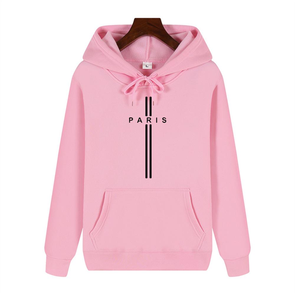 Simple Personality Printed Autumn and Winter Comfort Plus Cashmere Men's High Quality Casual Fashion Warm Street Hoodie